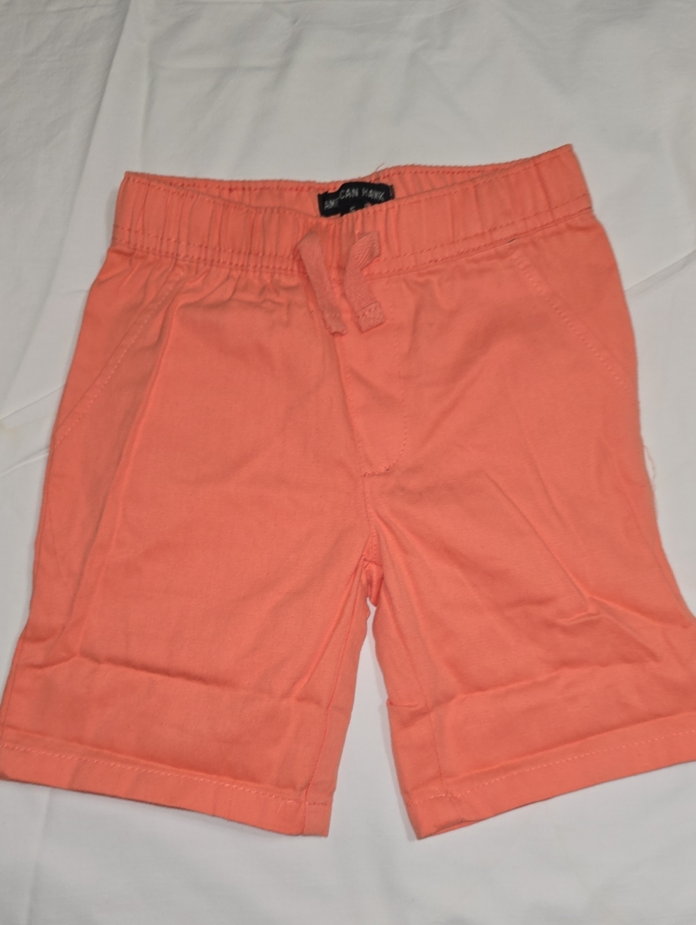 American Hawk Kids Coral Pull-On Shorts